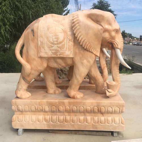 抱鼓石大象批發(fā)與旺通雕塑生產(chǎn)廠家雕刻工藝